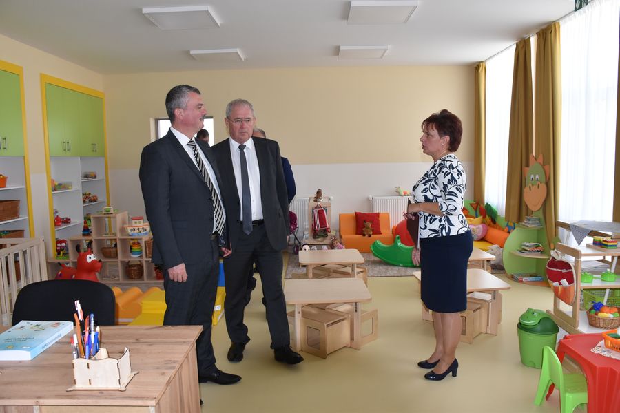 Varró Utcai Bölcsőde átadása