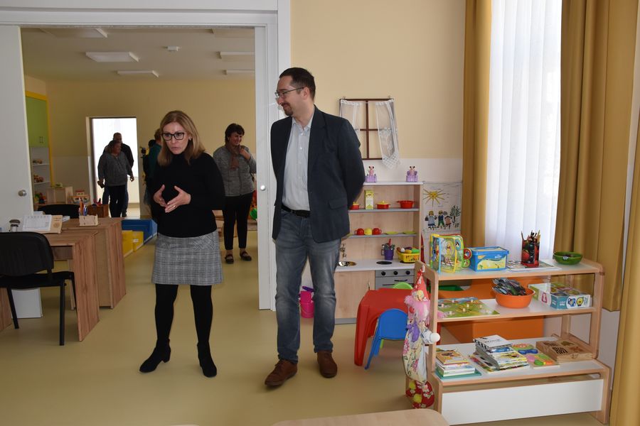 Varró Utcai Bölcsőde átadása