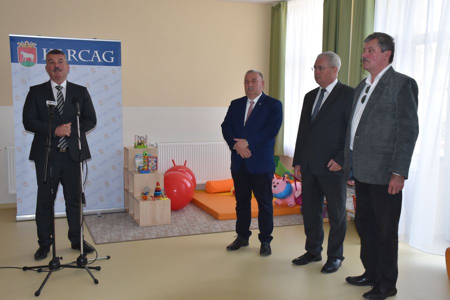 Varró Utcai Bölcsőde átadása