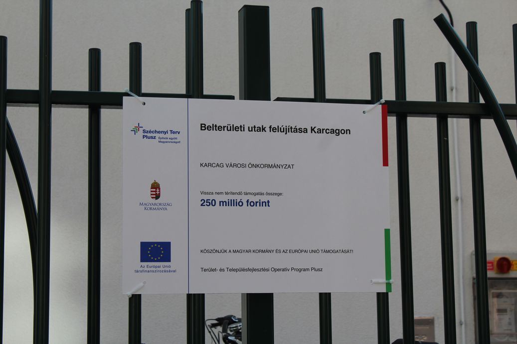 Belterületi utak felújítása Karcagon