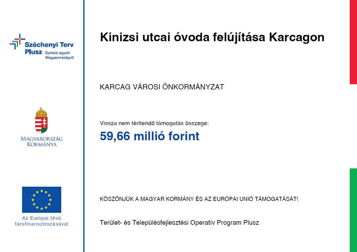 Kinizsi Utcai Óvoda felújítása