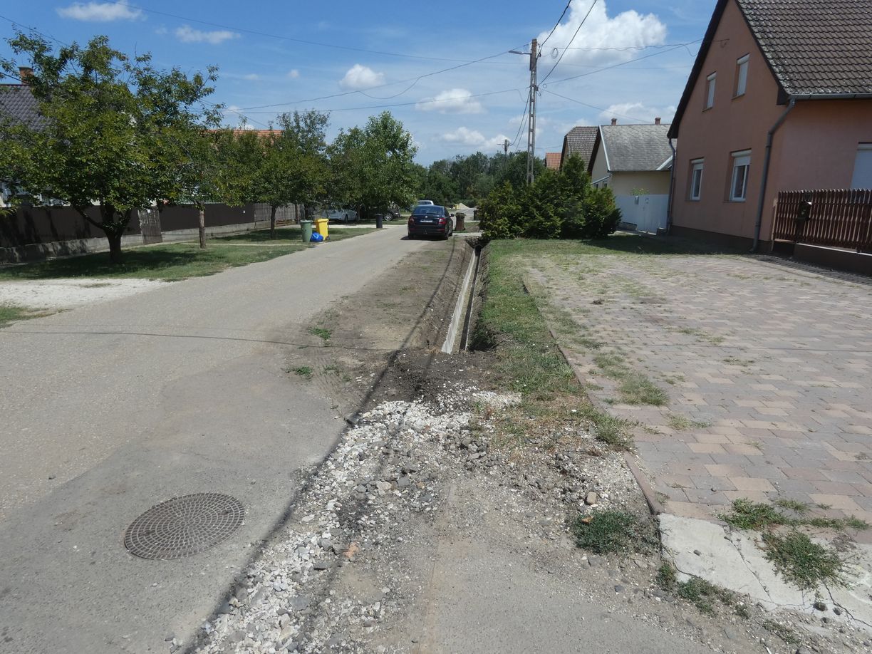 Nagyvnkerti projekt csapadkvz elvezets