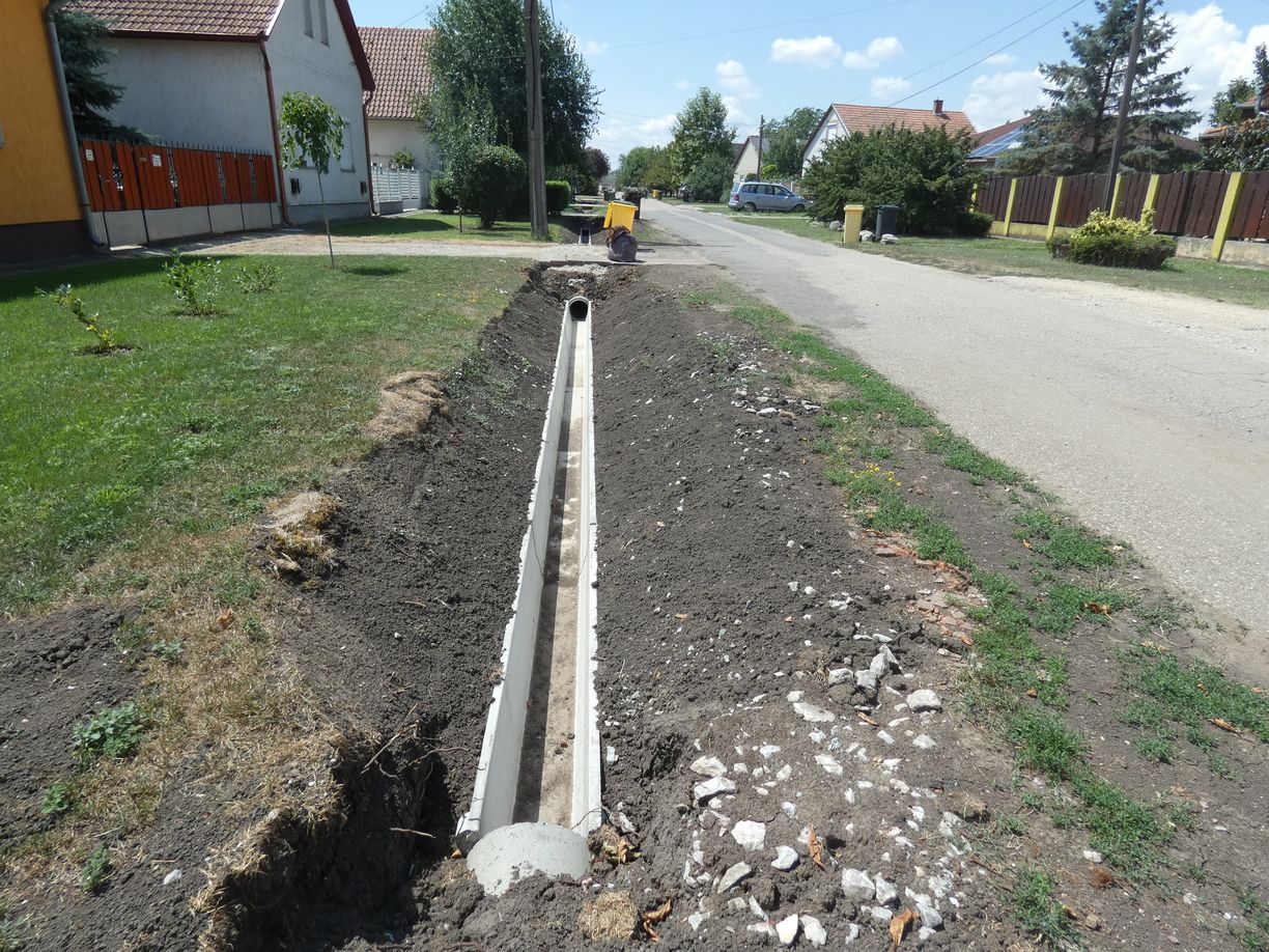 Nagyvnkerti projekt csapadkvz elvezets